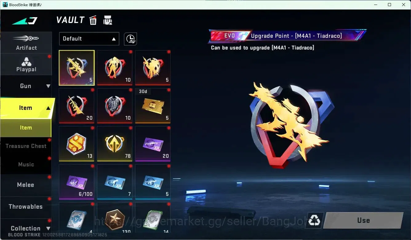 Blood Strike Accounts ASIA | 1 Eternal Gun | EVO FAL Evolved Draco | 1 A image 9