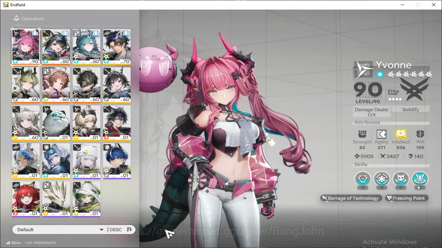 Arknights: Endfield Accounts ASIA | Lvl 54 | Yvone sign, Tangtang sign, Lifeng, image 2