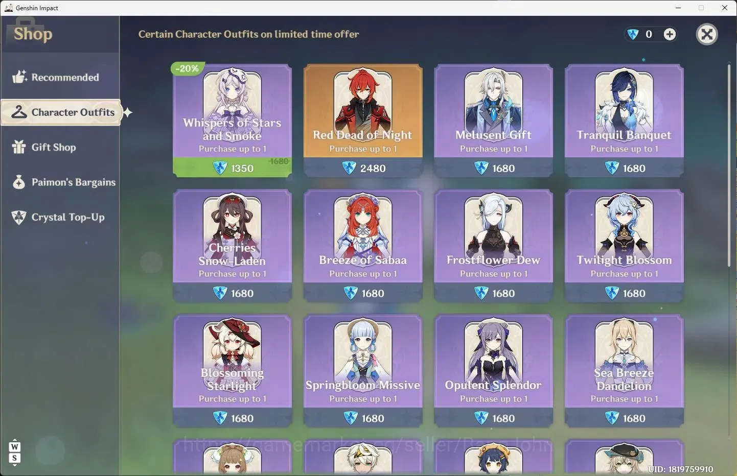 Genshin Impact Accounts ASIA | AR 26 | 1 Limit | Neuvillette + 1 Charstd | image 12