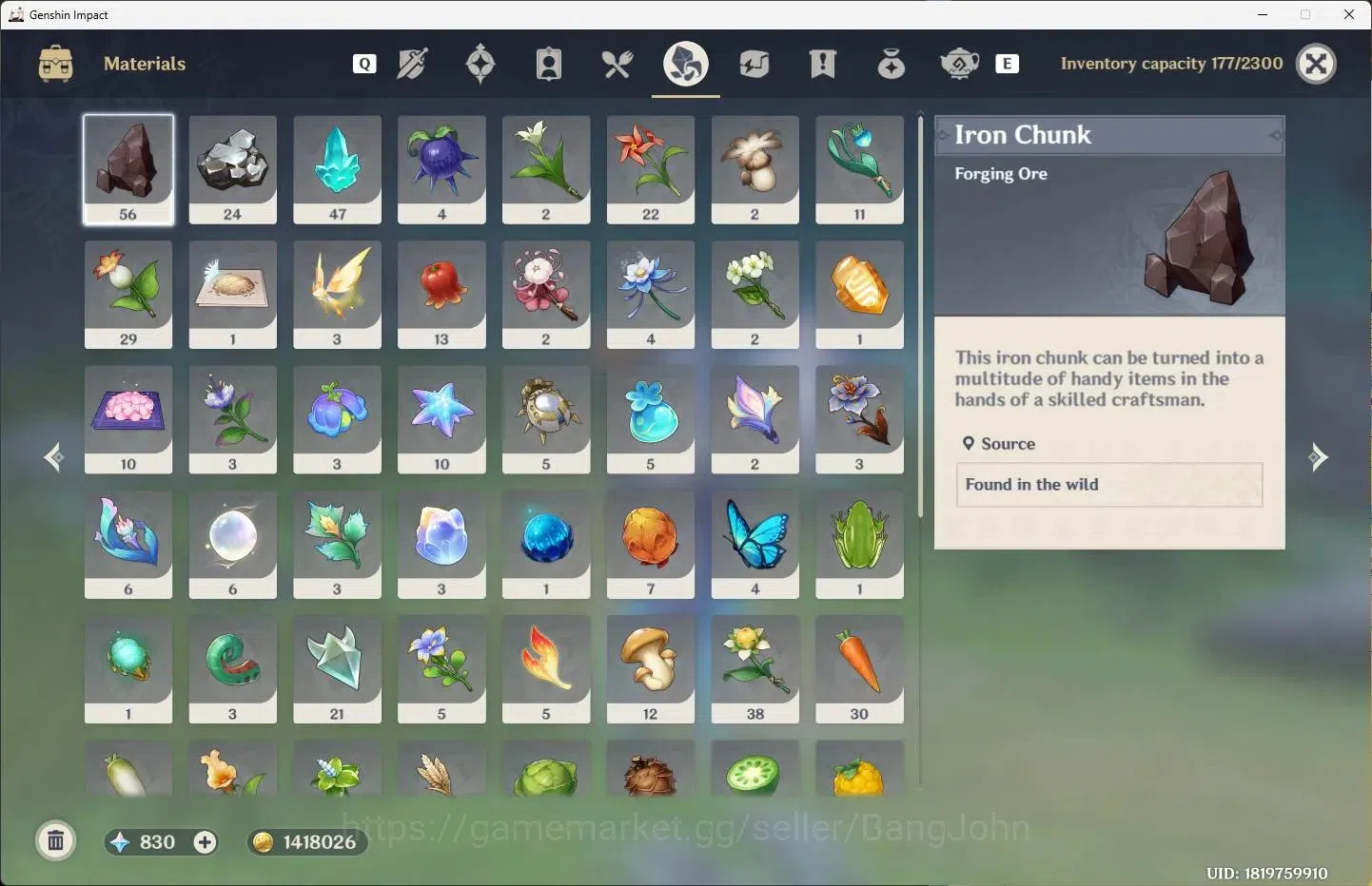 Genshin Impact Accounts ASIA | AR 26 | 1 Limit | Neuvillette + 1 Charstd | image 7