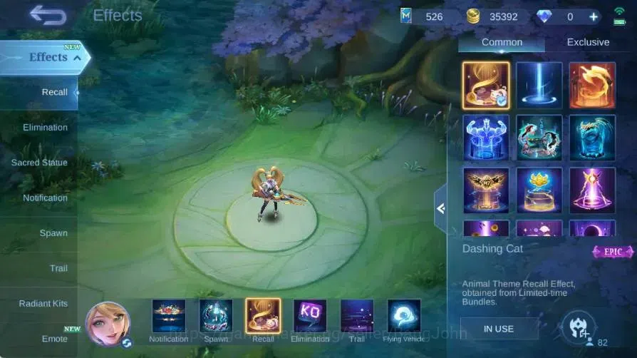 Mobile Legends: Bang Bang Accounts Global|Skin 213|Renowned|Aspirants Lesley|PRIME Gr image 3