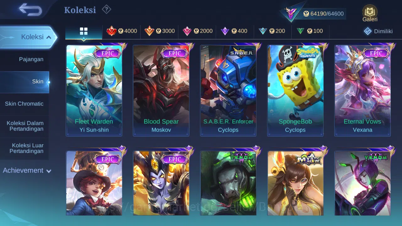 Mobile Legends: Bang Bang Accounts Hero 132 Skin 292 | Stunt Chou | Luckybox Odette,  image 4