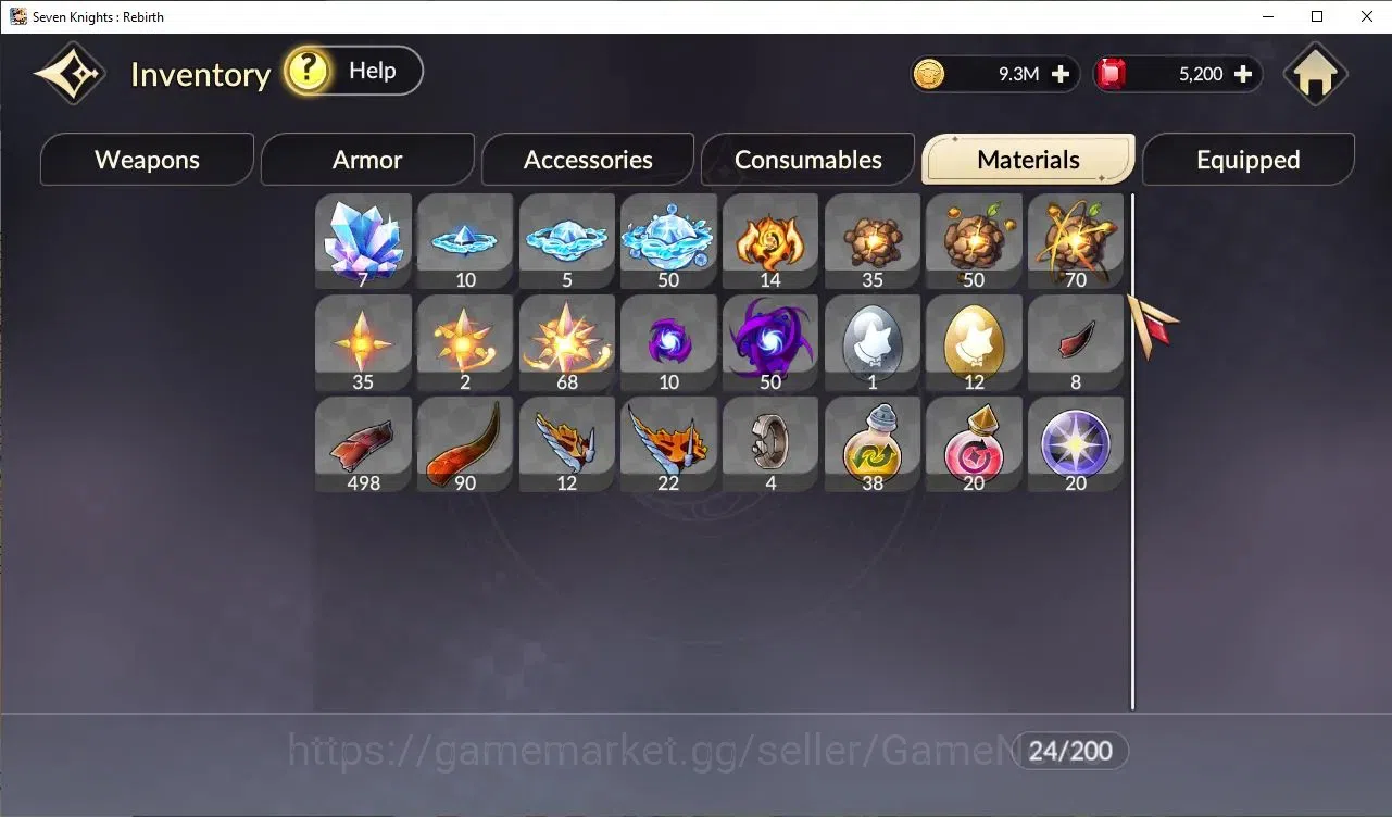 Seven Knights Re:Birth Accounts Global SEA|5,2K Ruby|2 TC6[Randgrid,Pascal]+Mist T image 10