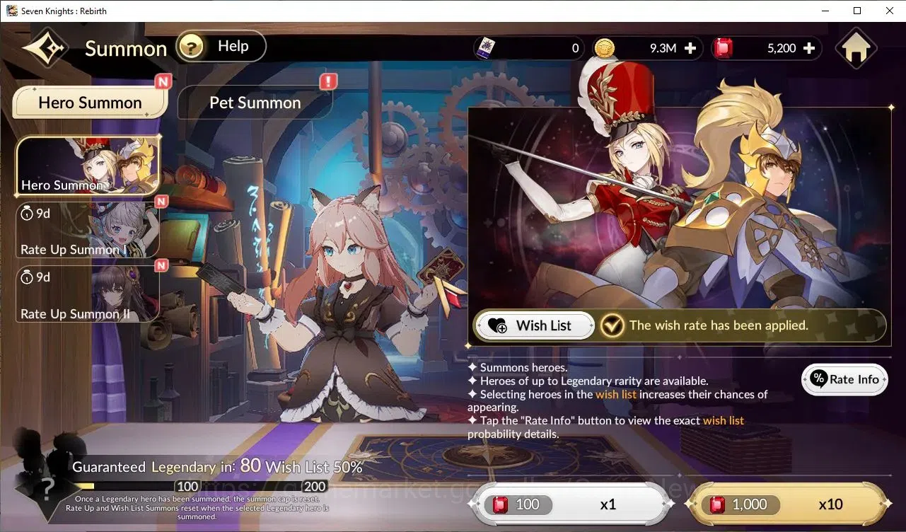Seven Knights Re:Birth Accounts Global SEA|5,2K Ruby|2 TC6[Randgrid,Pascal]+Mist T image 16