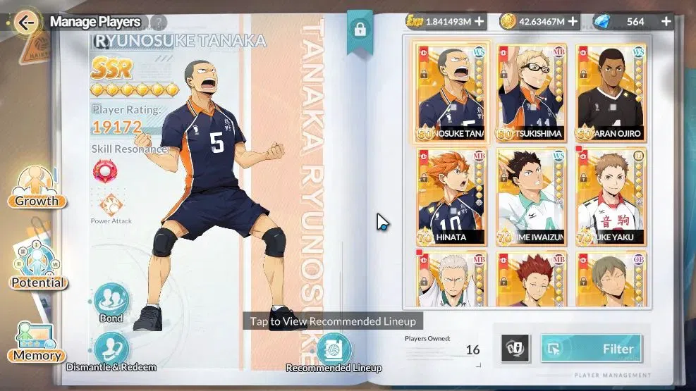 HAIKYU!! FLY HIGH Accounts SEA Lvl 48|4 SP [Keiji Blazing,Tetsuro Firework,To image 5