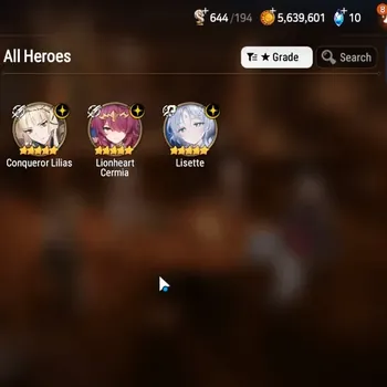 Epic Seven Accounts Starter GLOBAL UnVerif|NewEra| 3 ML (Lisette,L Cermia,C Lilias)+Tenebria,Taeyou,Fenris,Etc|4,9K