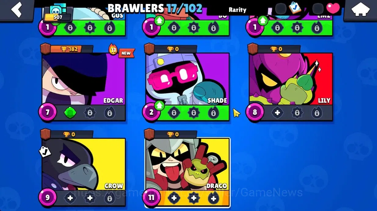 Brawl Stars Accounts 507 Trophy|17 Brawlers 2 Max Lvl|2 Legend 1 Myth|1 Epic Skins [Doctor Edgar]|CN On|TakeMail|BRS1047 6