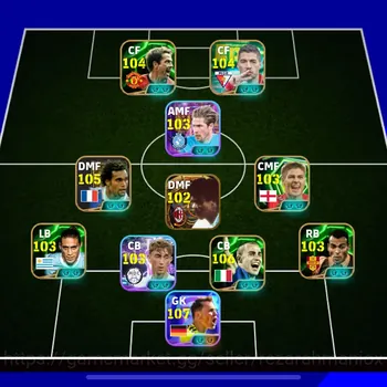 eFootball Accounts Legends & Iconic Players OVR 3210