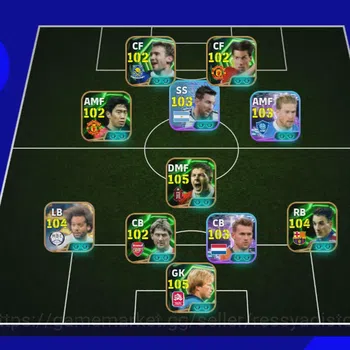 eFootball Accounts Legends & Iconic Players EFOOTBALL 2026 | MARCELO COLLAB, OLISE OLD,K DE BRYUNE, ALEX FERRER,ANDRY
