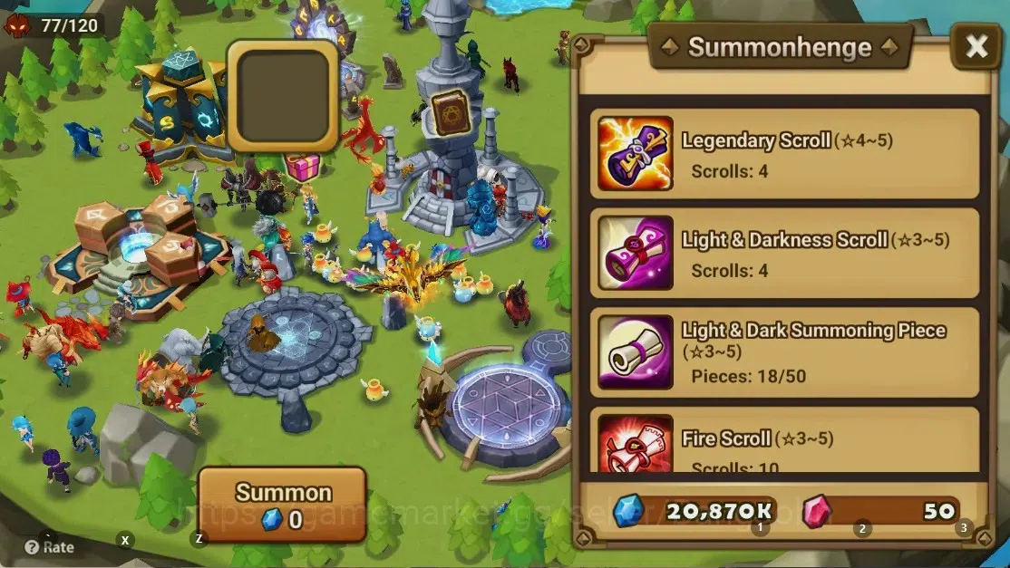 Summoners War: Sky Arena Accounts GLOBAL | NB 5 TESHAR,Starter Gacha 115 12Y+160 11Y image 4