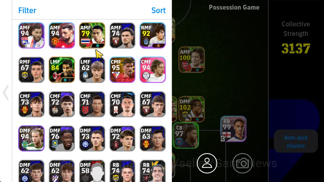 eFootball Accounts Mobile|Pavel Nadved(Low Screamer,PhenomPass),Ibrah image 3
