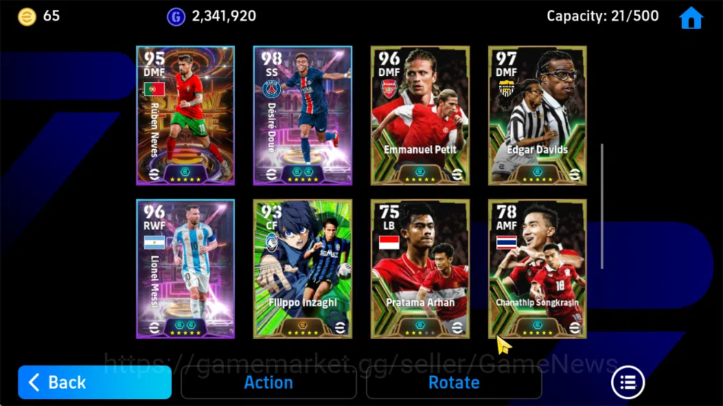 eFootball Accounts Mobile|Pavel Nadved(Low Screamer,PhenomPass),Ibrah image 6