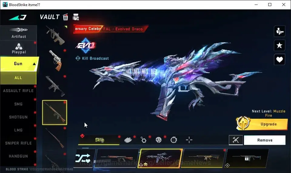 Blood Strike Accounts ASIA|ETERNAL DEagle-Scorpius|7 ULTRA[JET,UMP45,AUG image 10