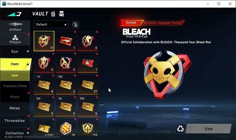 Blood Strike Accounts ASIA|ETERNAL DEagle-Scorpius|7 ULTRA[JET,UMP45,AUG image 14