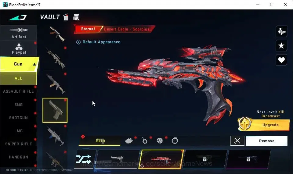 Blood Strike Accounts ASIA|ETERNAL DEagle-Scorpius|7 ULTRA[JET,UMP45,AUG image 7