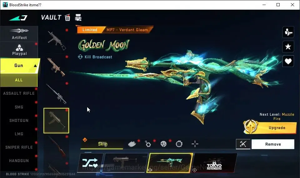 Blood Strike Accounts ASIA|ETERNAL DEagle-Scorpius|7 ULTRA[JET,UMP45,AUG image 8