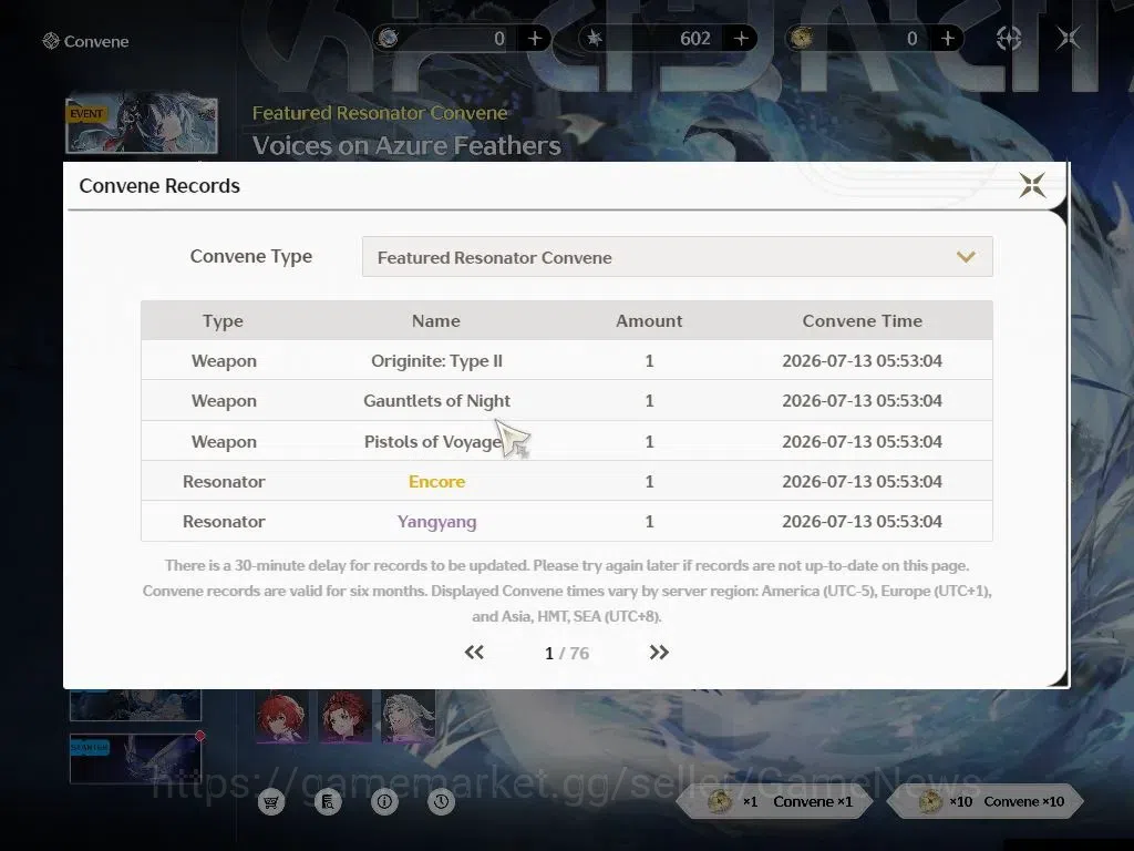 Wuthering Waves Accounts Others SEA|UL 49|2 Limited|Yangyang: Xuanling RC 5+Signature, Rebecca|140 Coral,150 Lstr|Rate ON|DB 13