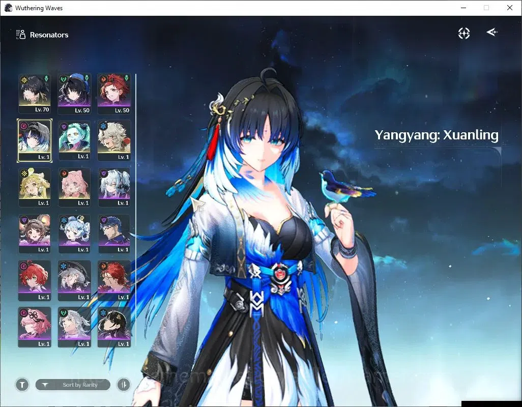 Wuthering Waves Accounts Others SEA|UL 49|2 Limited|Yangyang: Xuanling RC 5+Signature, Rebecca|140 Coral,150 Lstr|Rate ON|DB 2