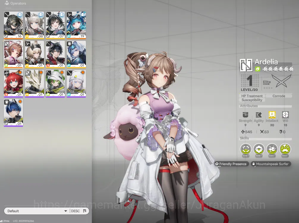 Asia LVL 2 | Fresh Starter + 2 Meta SSR (Last Rite + Ardelia) + 5 SR Character |Skip Tutorial| GrypLink| (END961) Arknights: Endfield Accounts Asia LVL 2 | Fresh Starter + 2 Meta SSR (Last Rite image 1