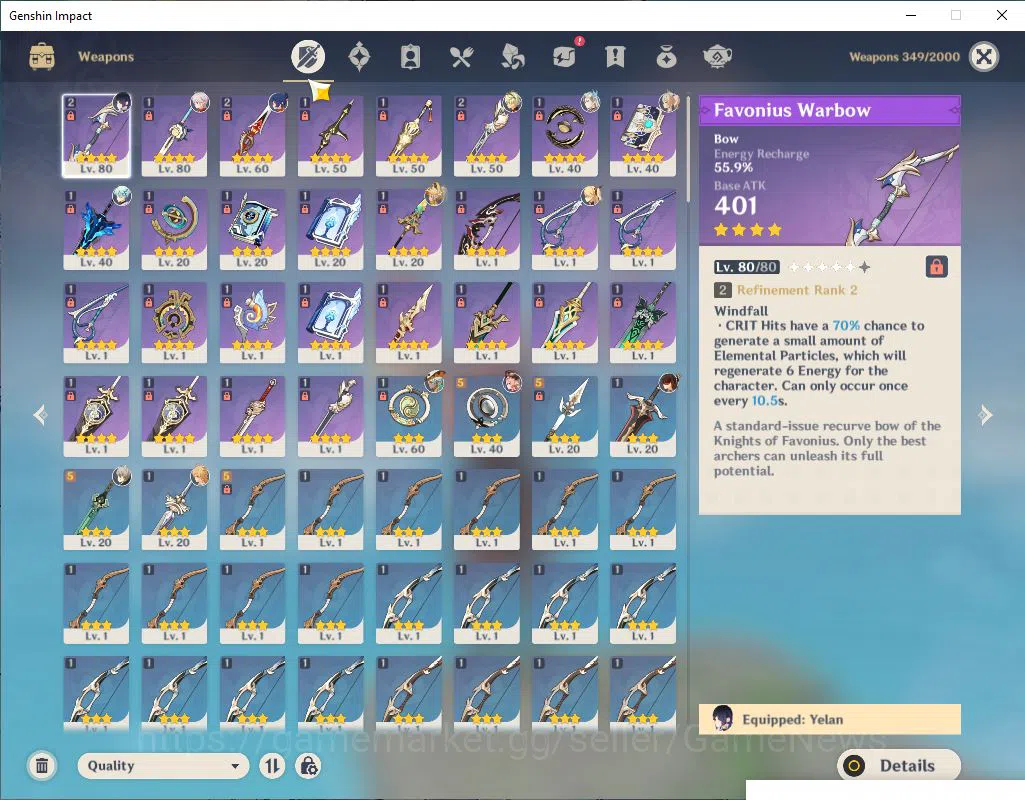 Genshin Impact Accounts Mid Game ASIA|AR 49|3 Limited || Neuvillette,Kaedahara Kazuha,Yelan | Low Explore Maps|MC Male|Take 4