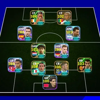 eFootball Accounts Legends & Iconic Players eFootball Mobile Account | 3196 Collective Strength | Strong Squad | Premium