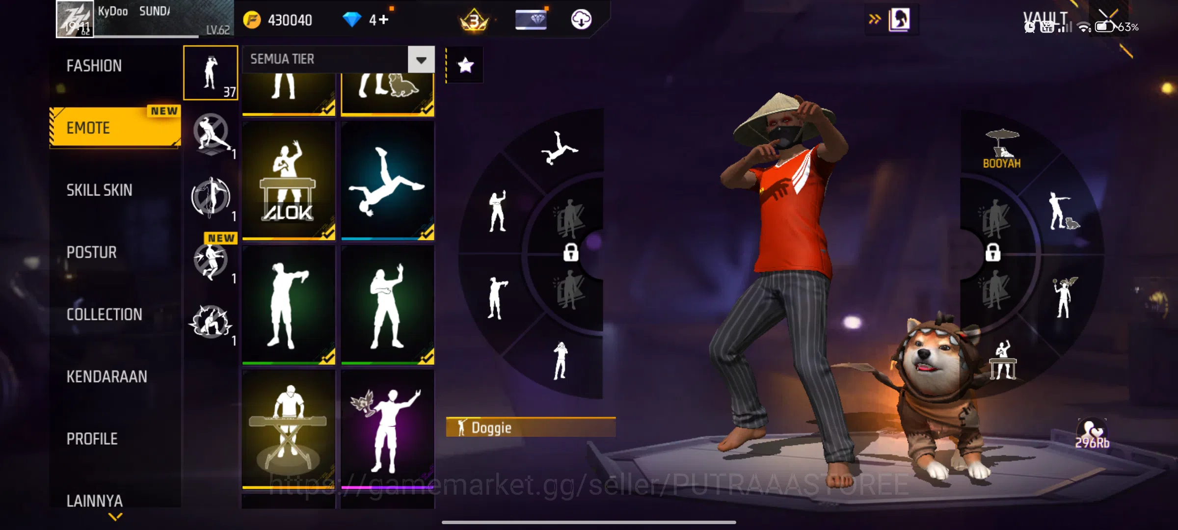Free Fire Accounts Indonesia | M1887 mamba | scar cupid | katana spir image 12