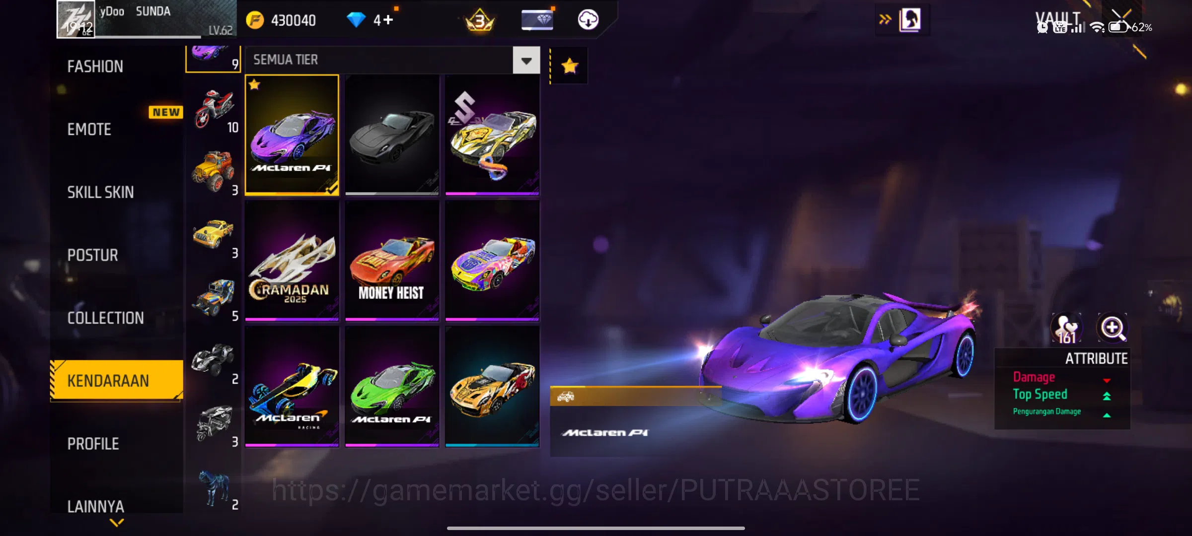Free Fire Accounts Indonesia | M1887 mamba | scar cupid | katana spir image 16
