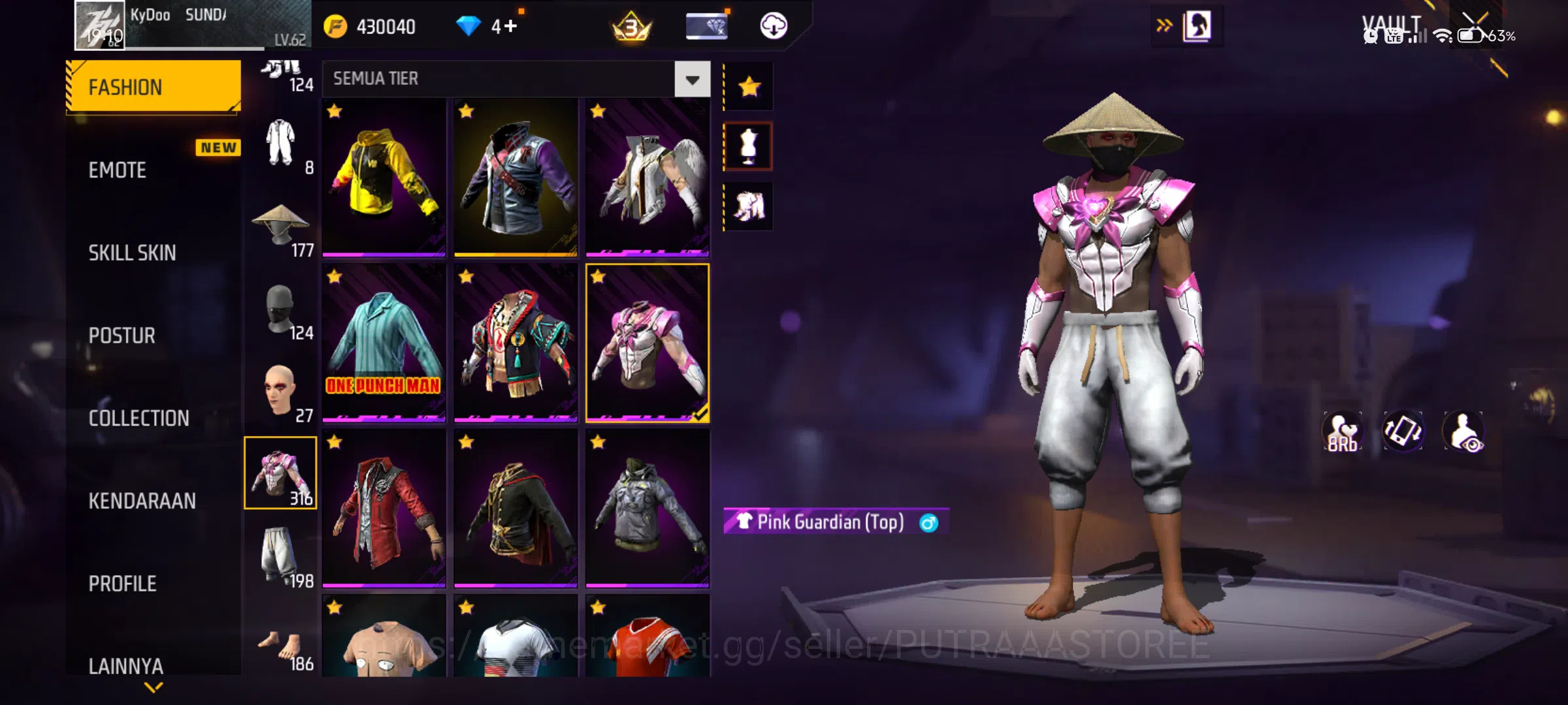 Free Fire Accounts Indonesia | M1887 mamba | scar cupid | katana spir image 8