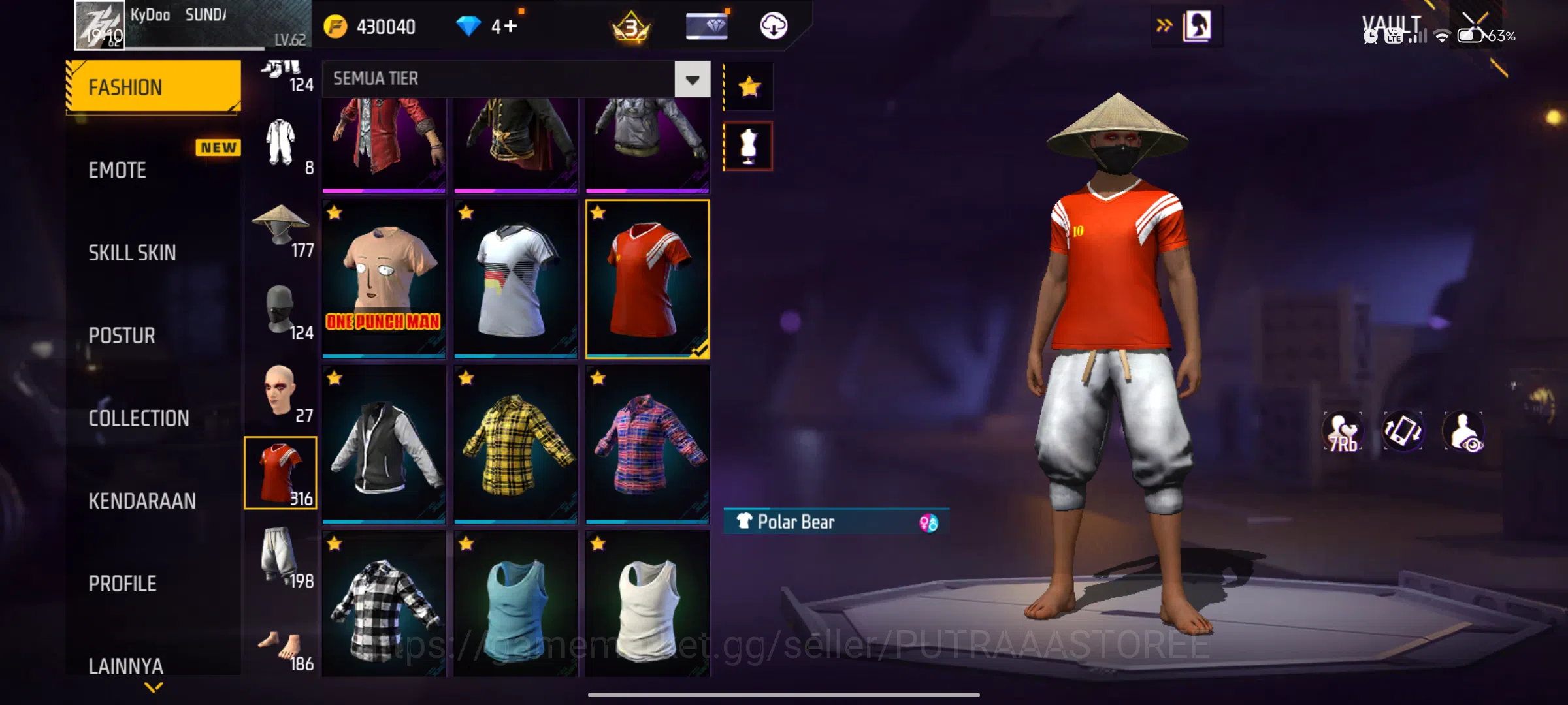 Free Fire Accounts Indonesia | M1887 mamba | scar cupid | katana spir image 9