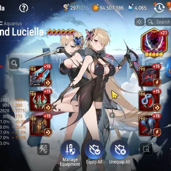 Epic Seven Accounts Mid-Tier GLOBAL Unverif|16 ML(RnL 305