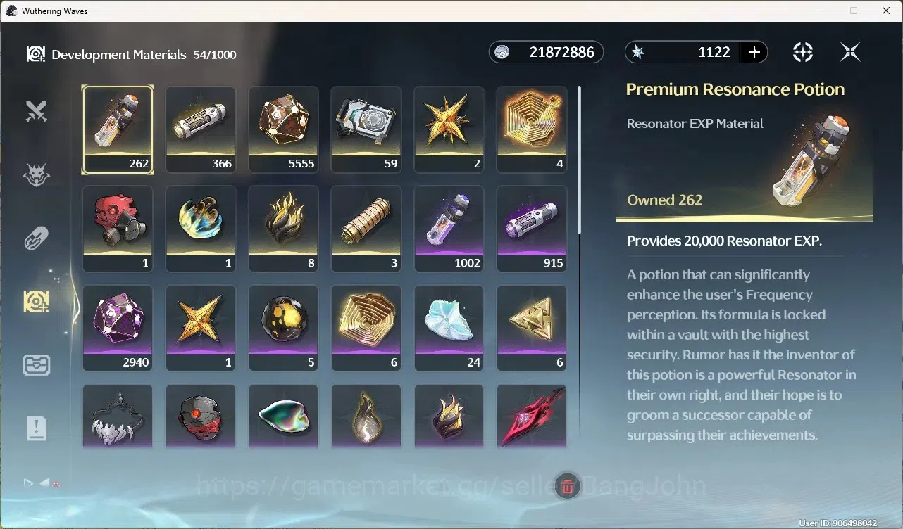 Wuthering Waves Accounts Starter SEA|UL 60|Rank 5|4 Char Limited [Iuno Rc6,Aemeath,Denia]+Sign,Rebecca 15
