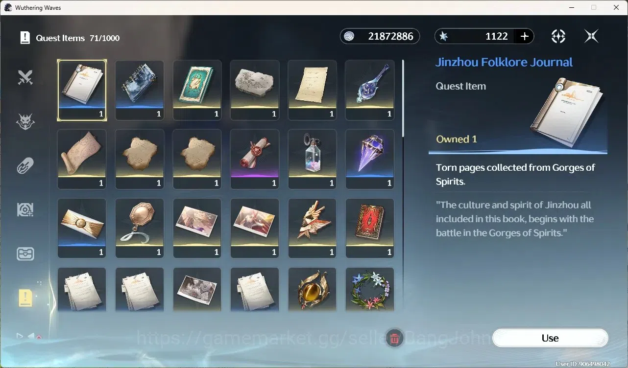 Wuthering Waves Accounts Starter SEA|UL 60|Rank 5|4 Char Limited [Iuno Rc6,Aemeath,Denia]+Sign,Rebecca 17