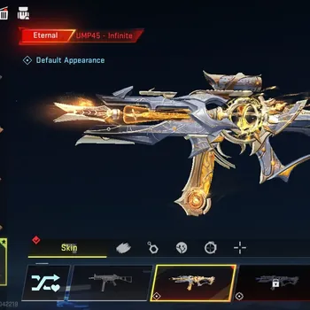Blood Strike Accounts Others Asia|Eternal UMP45 Infinite+ Legendary Nova Rebel Vogue+5 Striker| Rank Bronze IV