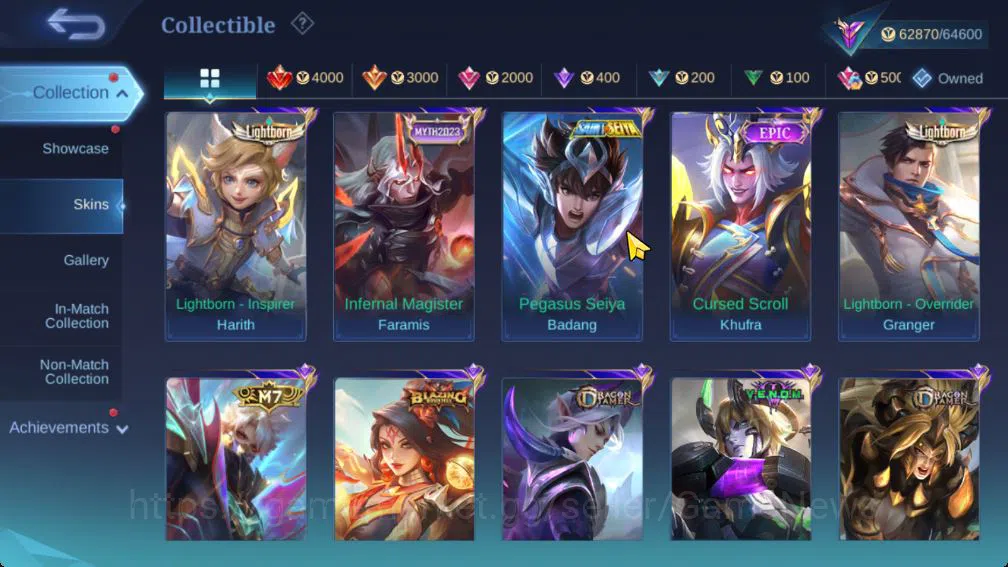 Mobile Legends: Bang Bang Accounts Hero 105|Skin 237|Granger Prime,Star Haya,LBox Zio image 10