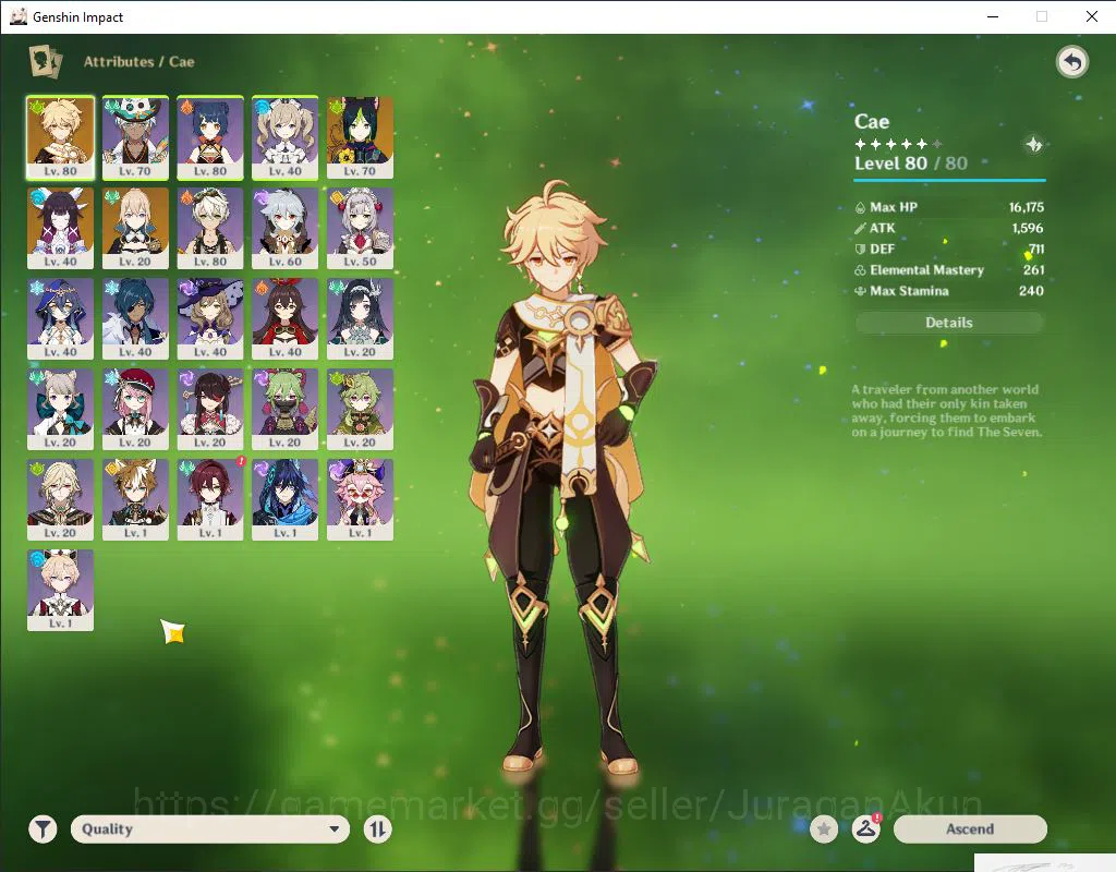 Genshin Impact Accounts ASIA | 45AR | 1 Limited +21 (*4Character)  +3 (*5W image 2