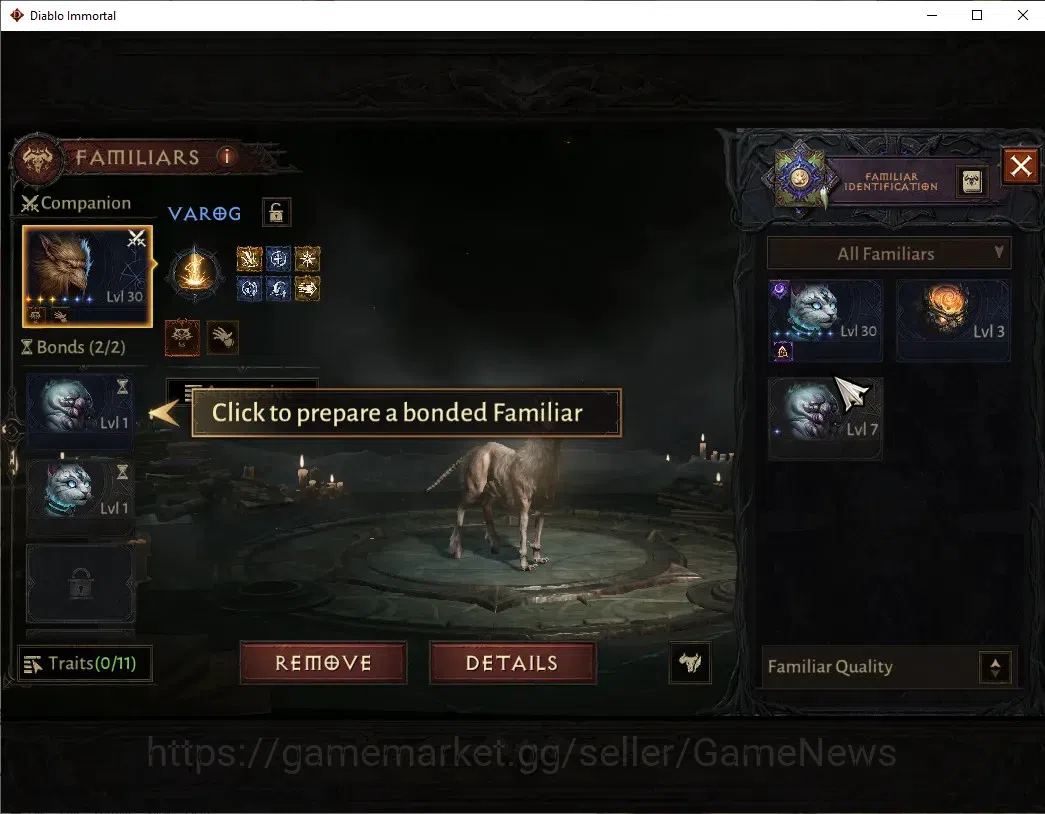 Diablo Immortal Accounts SEA - izual|CS ON|Lv60(921)|Demon Hunter|CR 44k|Re image 11