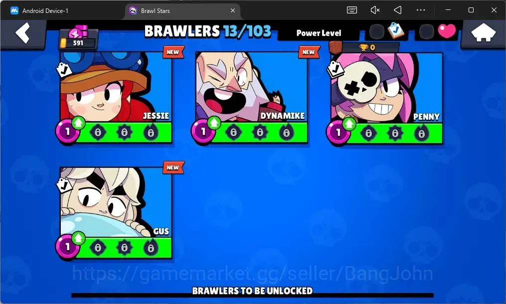 Brawl Stars Accounts Global |591 Trophy|13 Brawler|2 Max Hypercharge(Sh image 7