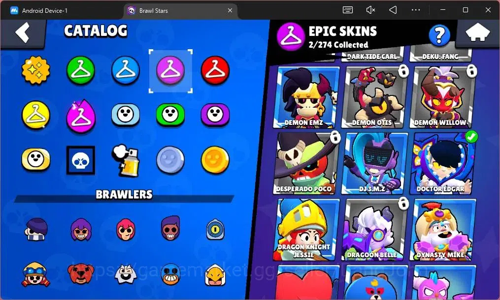 Brawl Stars Accounts Global |591 Trophy|13 Brawler|2 Max Hypercharge(Sh image 9