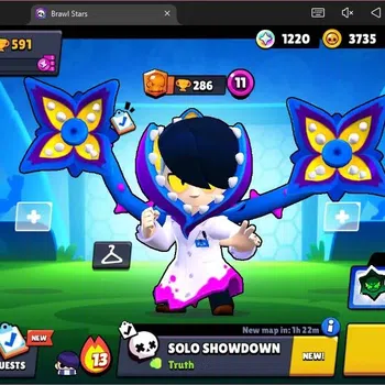 Brawl Stars Accounts Global |591 Trophy|13 Brawler|2 Max Hypercharge(Sh image 1
