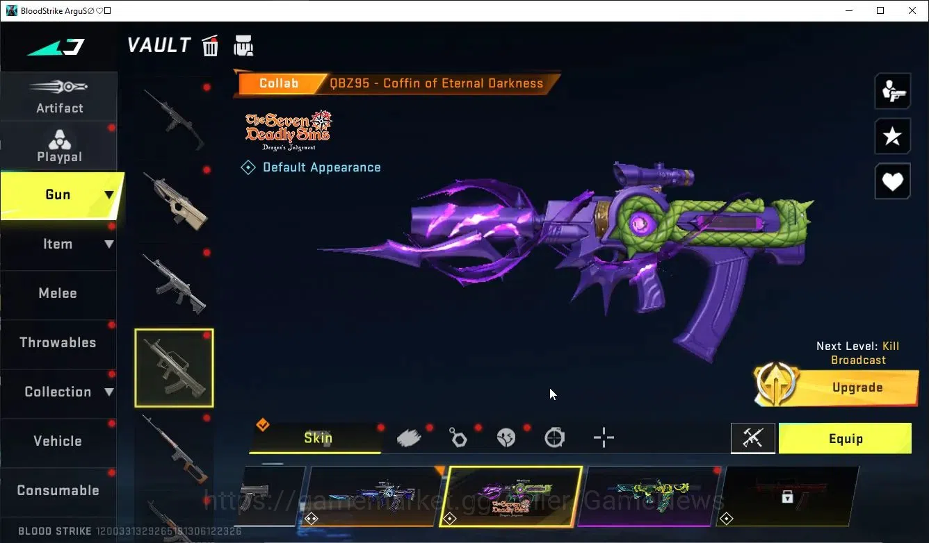 Blood Strike Accounts ASIA|ETERNAL DeAgle+Collab TOKRAV MCX,Jack-Takemic image 10
