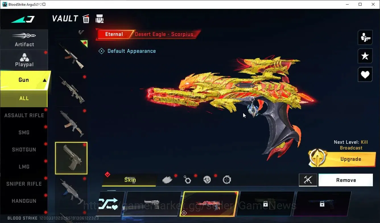 Blood Strike Accounts ASIA|ETERNAL DeAgle+Collab TOKRAV MCX,Jack-Takemic image 6