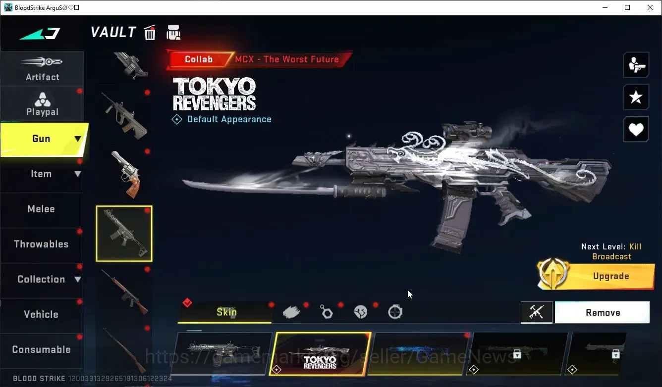 Blood Strike Accounts ASIA|ETERNAL DeAgle+Collab TOKRAV MCX,Jack-Takemic image 7