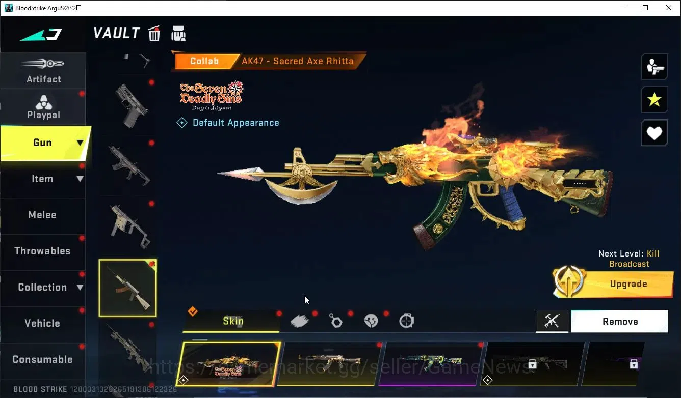 Blood Strike Accounts ASIA|ETERNAL DeAgle+Collab TOKRAV MCX,Jack-Takemic image 8