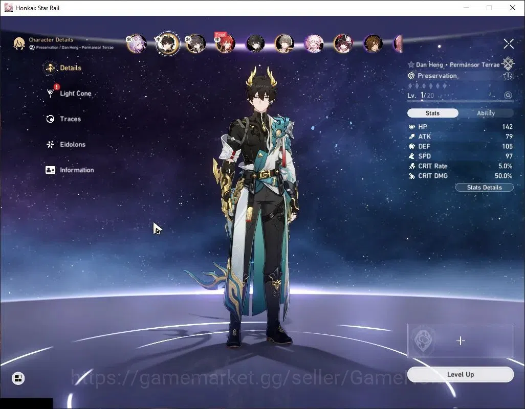 Honkai Star Rail Accounts Asia|TL 4|1 GCS|4 Limited|Castorice, Ruan Mei, Spa image 14