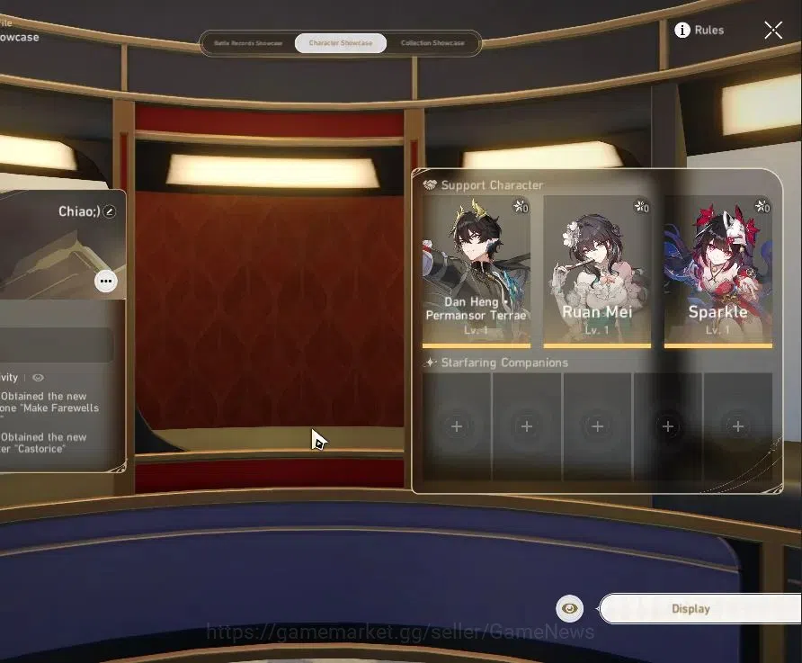 Honkai Star Rail Accounts Asia|TL 4|1 GCS|4 Limited|Castorice, Ruan Mei, Spa image 3