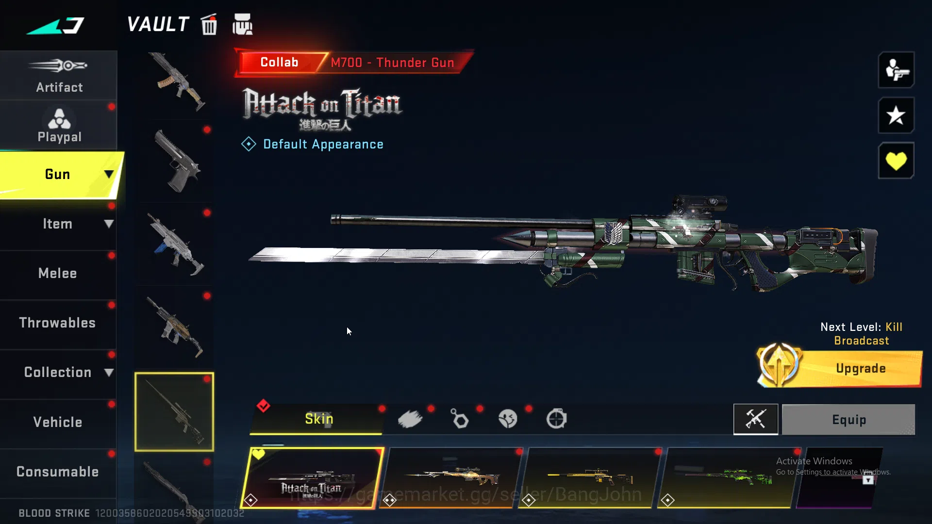 Blood Strike Accounts ASIA |MYTHIC  4 Eternal | Eternal M4 (Inspection)  image 2