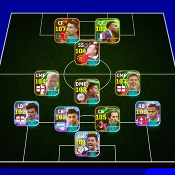 eFootball Accounts Legends & Iconic Players Friday Off|Android| Pw 3196|Bigtime Cristiano Ronaldo 107|Epic baresi 105|Epic