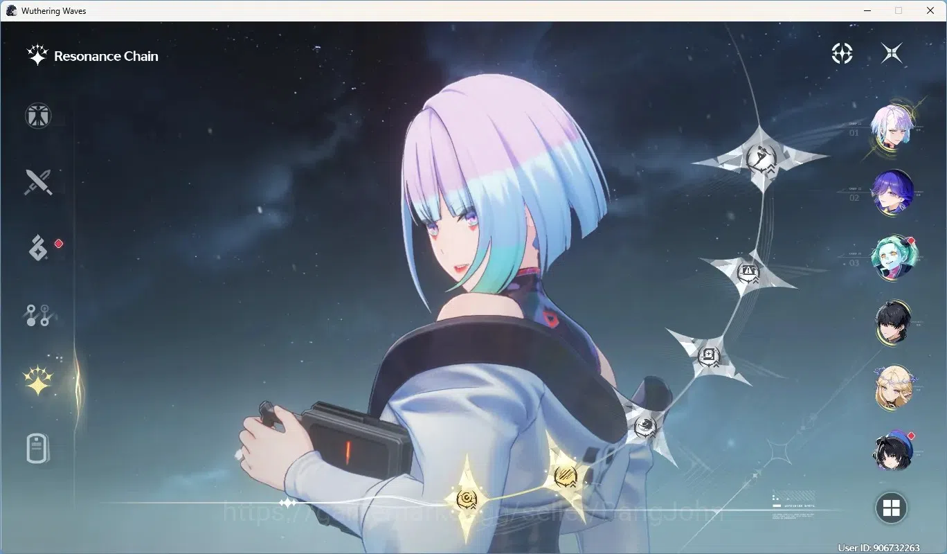 Wuthering Waves Accounts Starter SEA|UL 48|Rank 5|4 Char Limited [Lucy Rc2,Lucilla,Cartethyia]+Sign,Rebecca|Mc Male|TakeMail 3