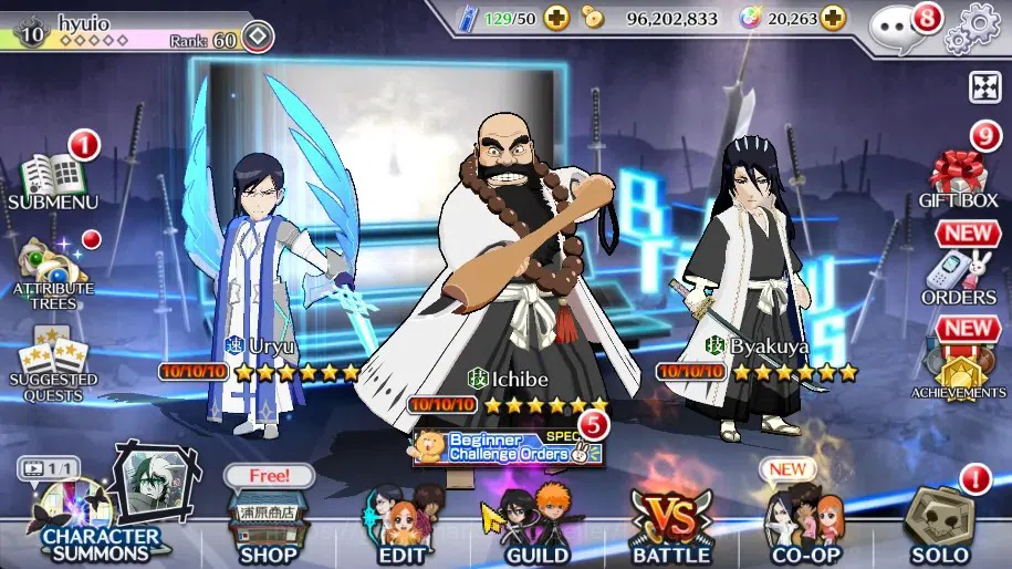 Bleach: Brave Souls Accounts GLOBAL]20k Orb+Fresh All Story|IchibeTYBW23,Byakuy image 16