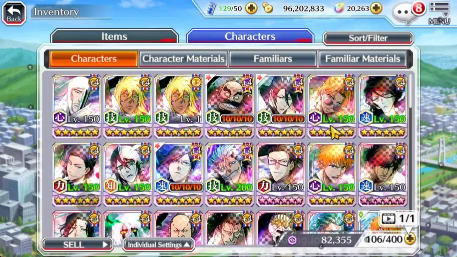Bleach: Brave Souls Accounts GLOBAL]20k Orb+Fresh All Story|IchibeTYBW23,Byakuy image 9